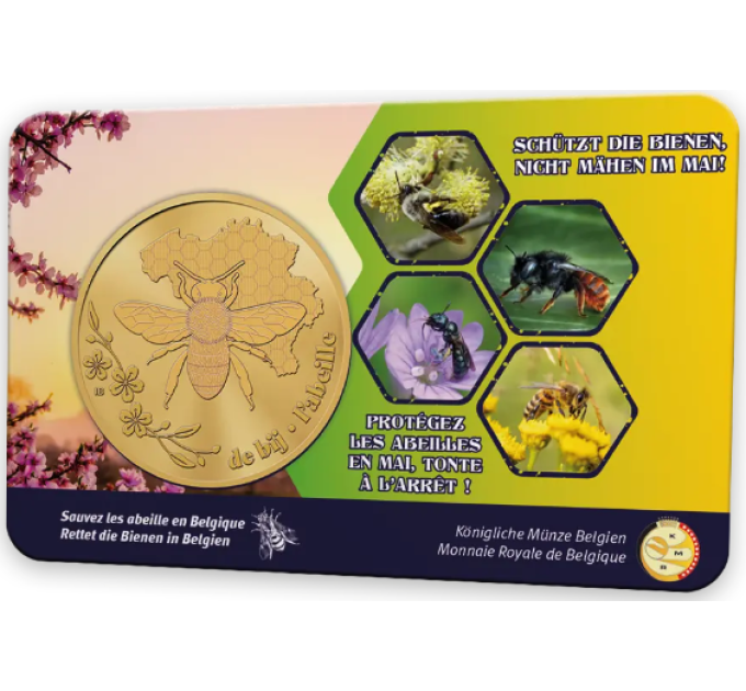 Belgia 2,5 euron BU 2024 - Bee Belgiassa - FR