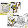 Belgia 5 euron BU 2022 - 70 vuotta Marsupilami - Relief