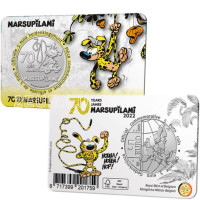 Belgia 5 euron BU 2022 - 70 vuotta Marsupilami - Relief