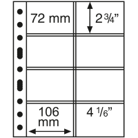 KOLIKKOKORTTIARKKI - OPTIMA (LEUCHTTURM) - 8 KOLIKKOA