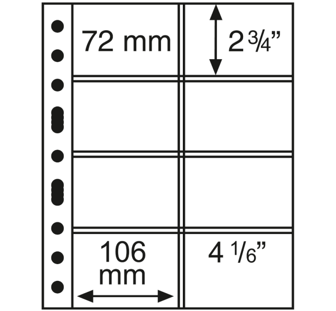 KOLIKKOKORTTIARKKI - OPTIMA (LEUCHTTURM) - 8 KOLIKKOA