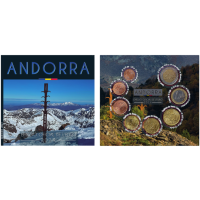Andorra Euro soin setti BU 2024