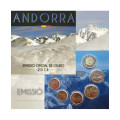 Andorra 2014 - Euro joukko kolikoita BU