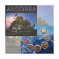 Andorra 2015 - Euro joukko kolikoita BU