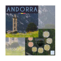 Andorra 2016 - Euro joukko kolikoita BU