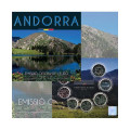 Andorra 2017 - Euro joukko kolikoita BU