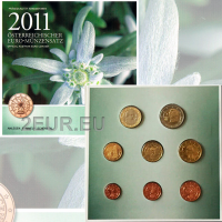 Itävalta BU 2011 - Euro joukko kolikoita