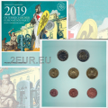 Itävalta BU 2019 - Euro joukko kolikoita - 825 vuotta Wienin rahapajan perustamisesta