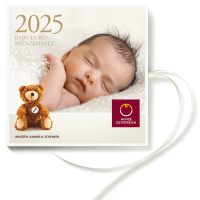 Itävallan eurokolikkosarja BU 2025 - BABY KOLIKKOSETTI