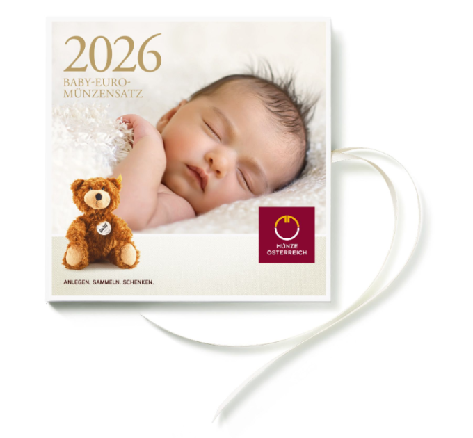 Itävallan eurokolikkosarja BU 2026 - BABY KOLIKKOSETTI