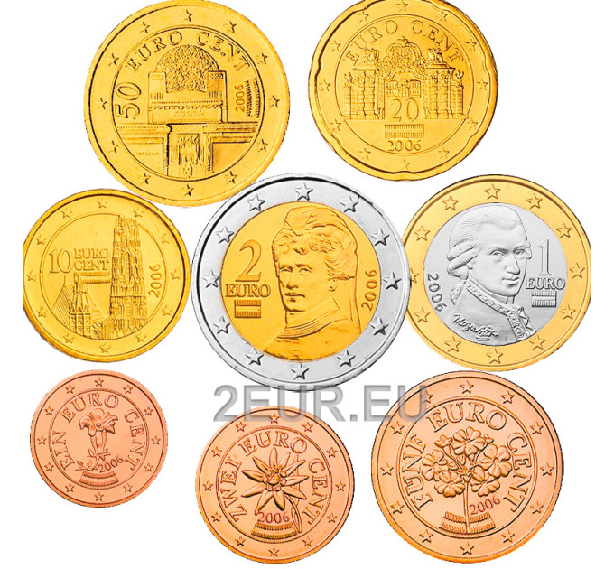  Itävalta UNC 2006 - Eurokolikkosarja