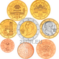  Itävalta UNC 2017 - Eurokolikkosarja