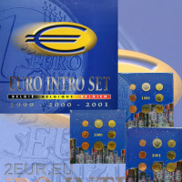 Belgian eurosarja BU 1999 -2000 - 2001 - Euro Intro
