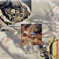 Belgium euro set BU 2002 - Jäähyväiset frangille