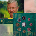 Belgium euro set BU 2018 - 5 vuotta kuningas Philippe - valtaistuimen vuosipäivä