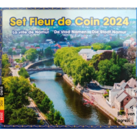 Belgium euro set BU 2024 - Namurin kaupunki