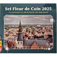 Belgium euro set BU 2025 - Hasseltin kaupunki
