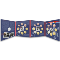 BENELUX euro set BU 2024 - BENELUXIN TULLIYLEISSOPIMUKSEN 80 VUOTTA