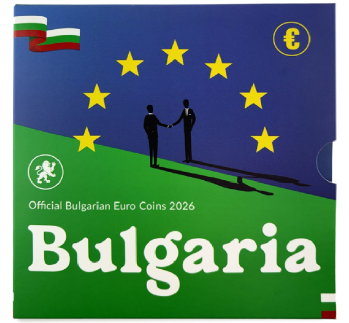 Bulgaria euro set BU 2026 