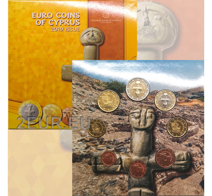 Kypros euro set BU 2019 - Pomos 