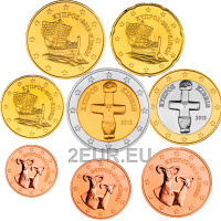 Kypros euro set UNC 2013