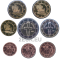 Kypros euro set UNC 2021  