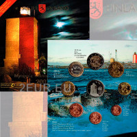 Suomi euro set BU 2007 - Suomen majakat - Utö