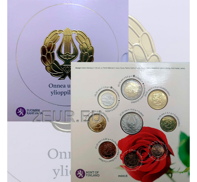 Suomi euro set BU 2013 - Lukion valmistuneet