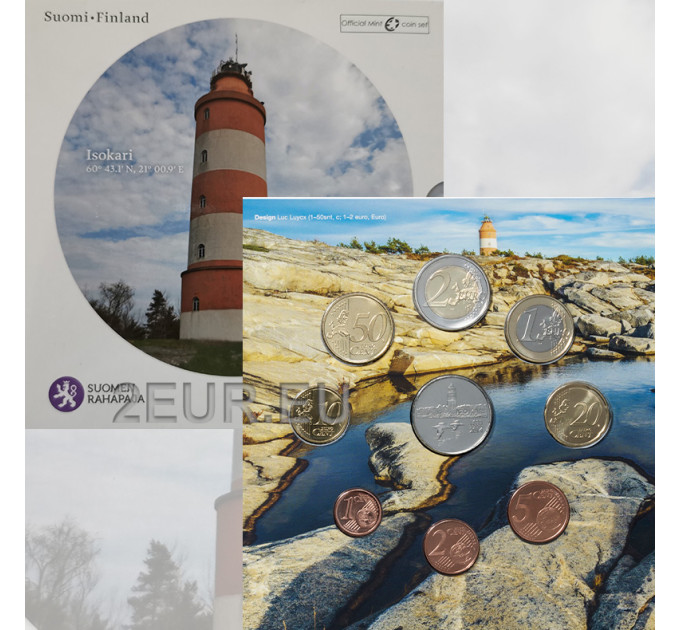 Suomi euro set BU 2014 - Suomen majakat - Isokari