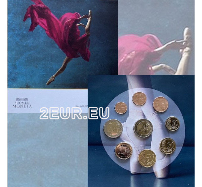Suomi euro set BU 2022 - Kansallisbaletti