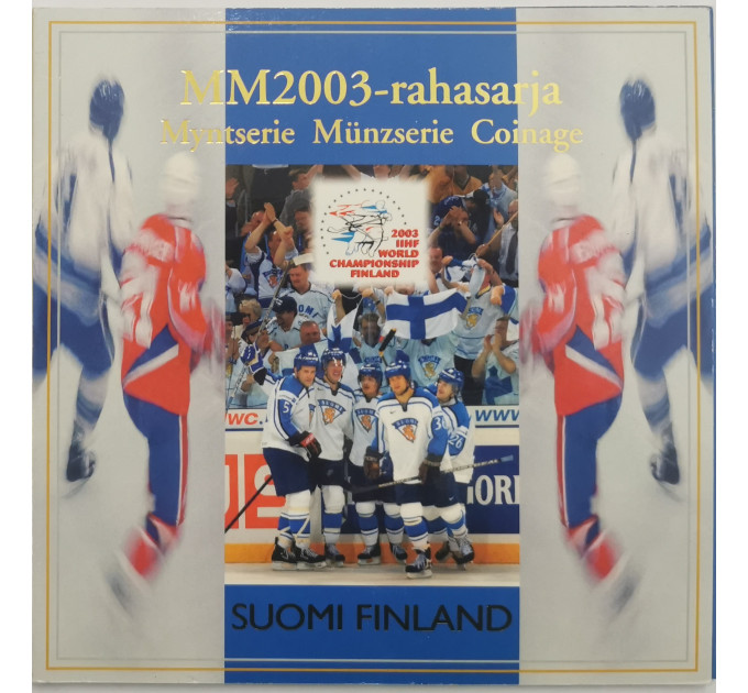 Suomi euro set BU 2003 - Jääkiekon MM-kilpailut Suomessa