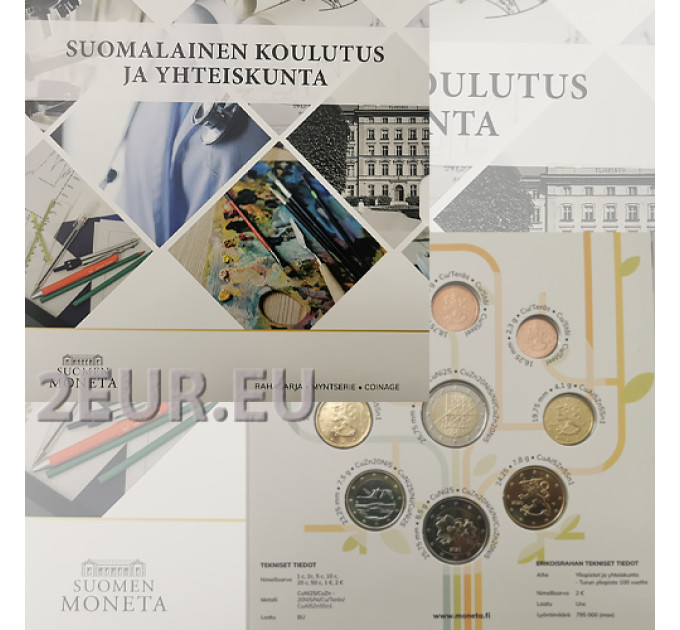 Suomi euro set BU 2020 - Yliopistot ja yhteiskunta