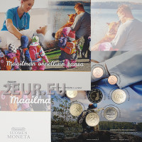 Suomi euro set BU 2023 - Maailman onnellisin kansakunta