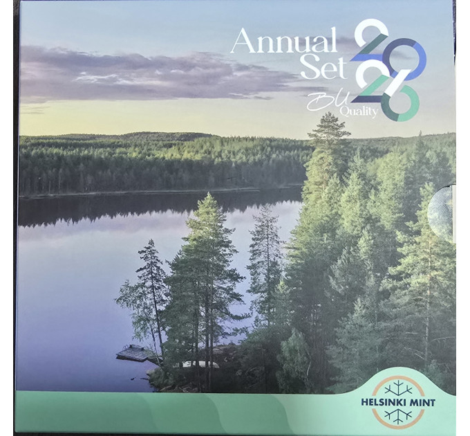 Suomi euro set BU 2026 - Suomen järvien kauneus