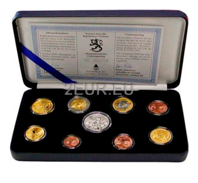 Suomi Euro-kolikkosarja PROOF 2003