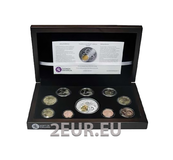 Suomi Euro-kolikkosarja PROOF 2010