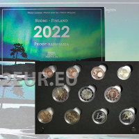 Suomi PROOF Euro-kolikkosarja 2022