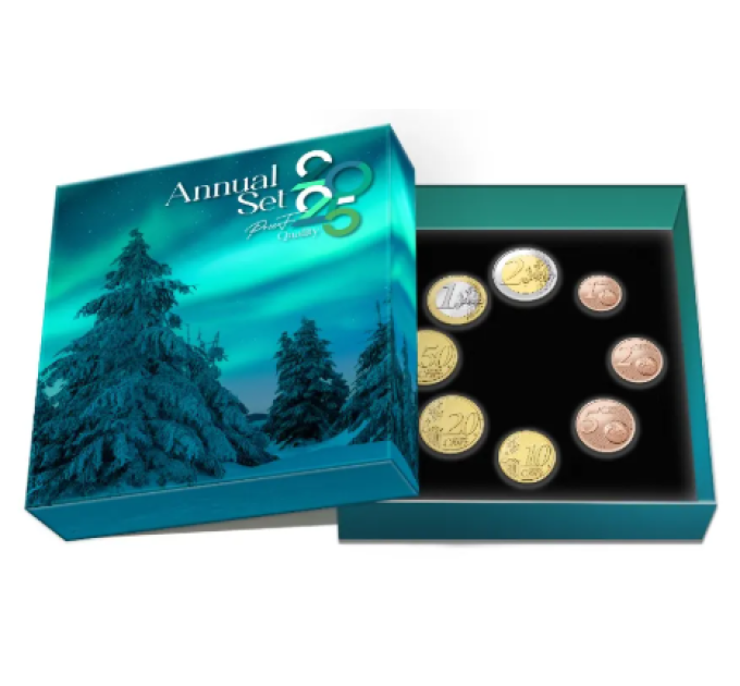 Suomi PROOF Euro-kolikkosarja 2025