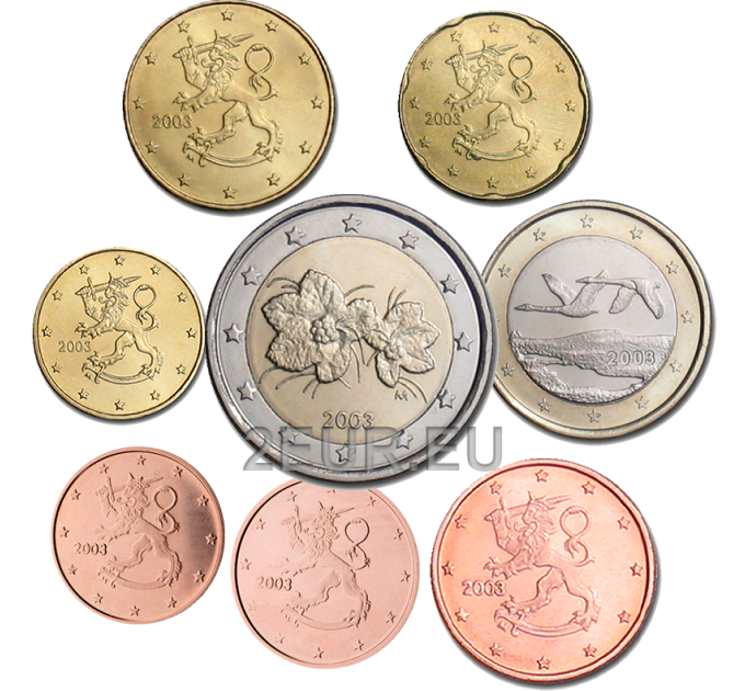 Suomi UNC 2001 - Eurokolikkosarja