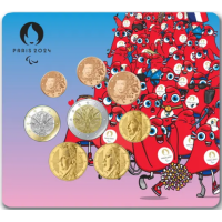 Ranskan BU-sarja 2024 - Eurokolikoiden setti - Paralympian maskotti