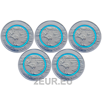 Saksa 5 euroa UNC 2020 - Subpolar Zone