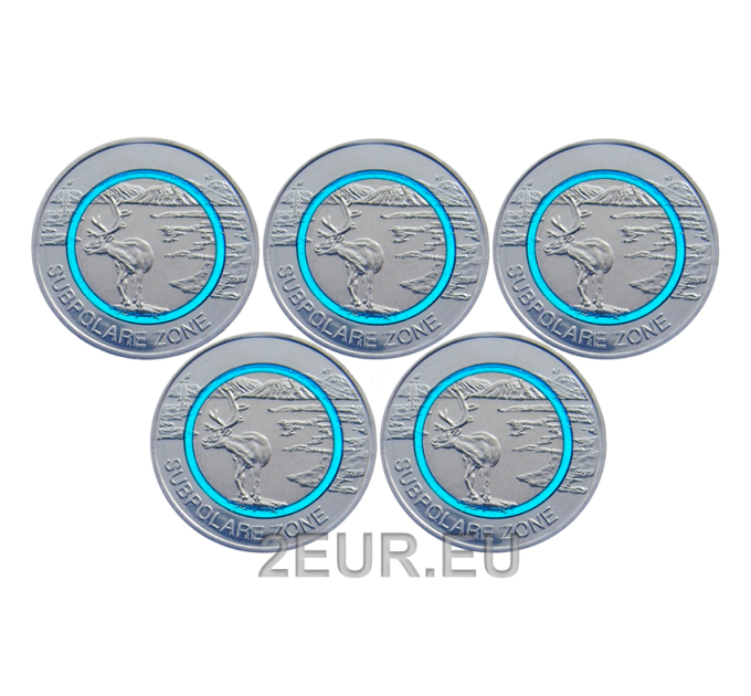 Saksa 5 euroa UNC 2020 - Subpolar Zone