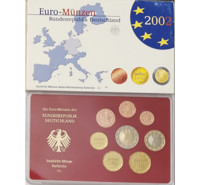 SAKSA SET PROOF 2002 - G