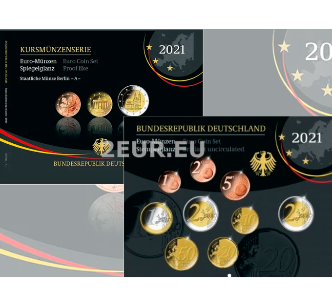 Saksa 2021 - euro set BU  