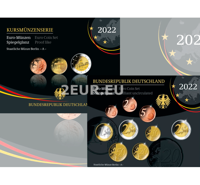 Saksa 2022 - euro set BU  