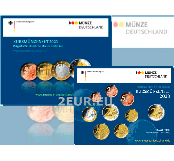 Saksa 2023 - euro set BU  