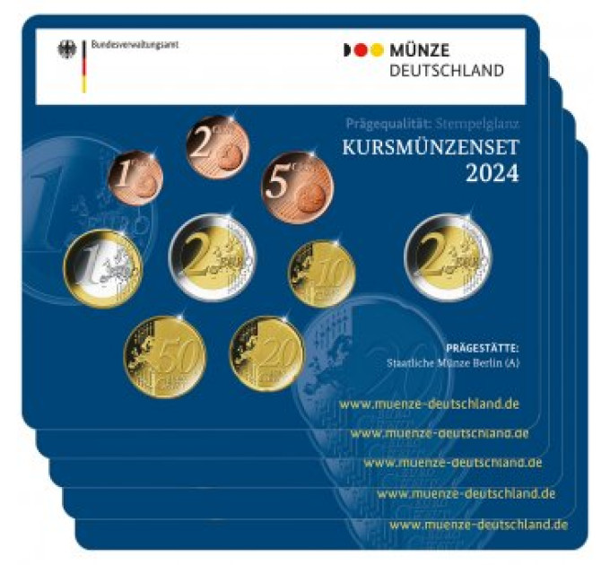 Saksa euro set BU 2024