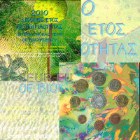 Kreikka 2010 - euro set BU - KANSAINVÄLINEN BIOLOGISTINEN MONIMUOTOISUUS VUOSI
