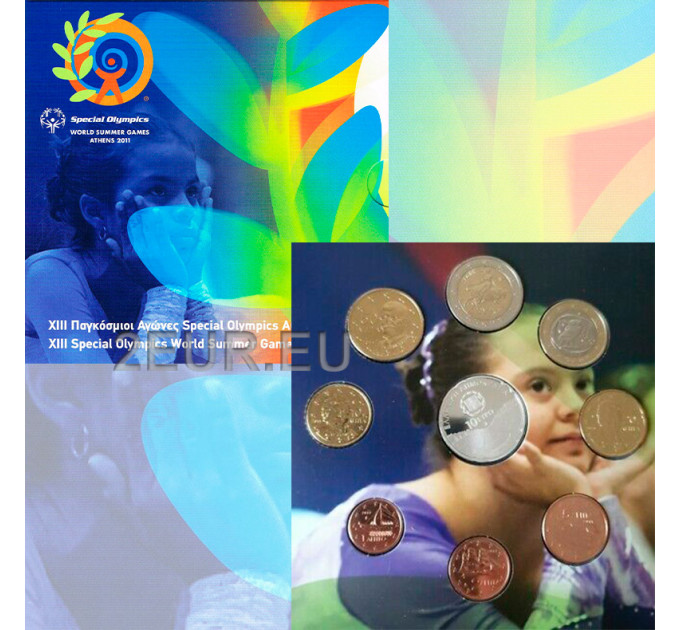 Kreikka 2011 - euro set BU - Ateenan ERIKOISOLYMPIAAT 2011