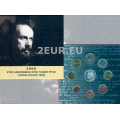 Kreikka euro set BU 2009 - euro set BU - 100. Yannis Ritsosin syntymäpäivä